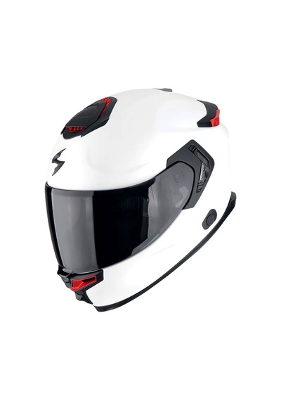 Scorpion Apex Exo-gt Sp Carbon Matrix Air Kapalı Motosiklet Kaskı Mat İnci Beyazı