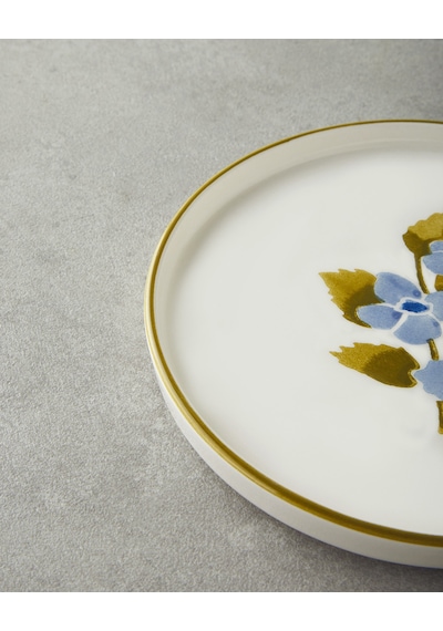 English Home Begonya Seramik 4'lü Pasta Seti 16 Cm Renkli Çok Renkli