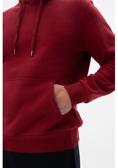 AR-MA Arma Erkek Kanguru Cepli Kapüşonlu Sweatshirt K24254928801 Kırmızı