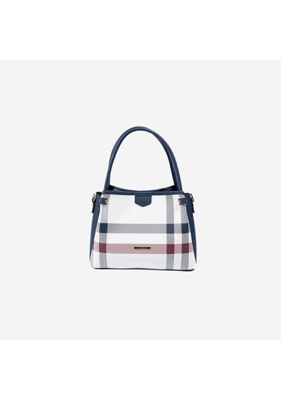 Kadın Silver & Polo Sp1254-mk3 Sılver Polo El Çantası Beyaz-lacivert Beyaz - Lacivert