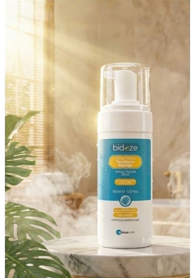 Bidoze Yüz ve Makyaj Temizleme Köpüğü 150 ML