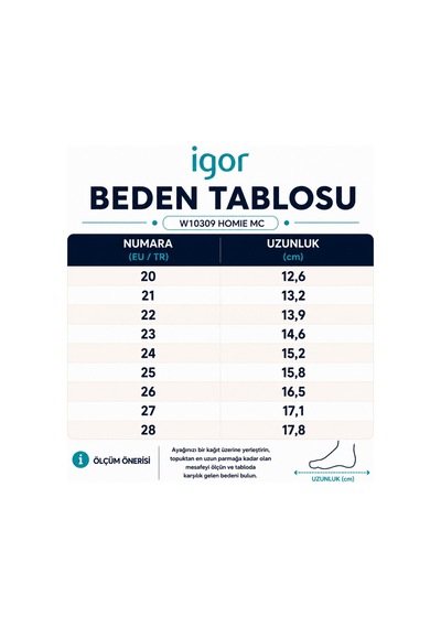 İgor Igor Homie Mc Çocuk Panduf - Bej W10309-394