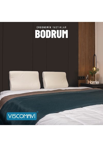 Viscomavi Bodrum Ergonomik Visco Yastık Viscomavi Bodrum Ergonomik Visco Yastık