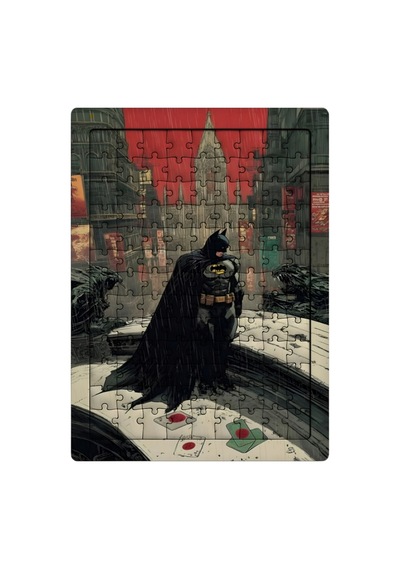 Ghostbastır Design Batman 99 Parça Ayaklı Puzzle Dekoratif Çocuk Yapbozu 082