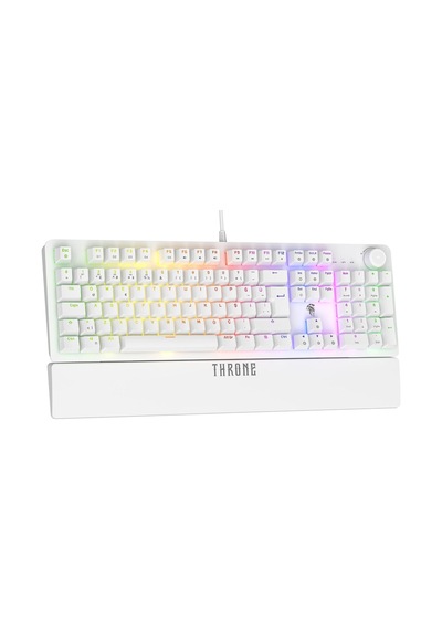 Lumina K1 Chromatic Argb Işıklandırma - Makro Yazılımlı - Red Switch - Bilek Destekli Mekanik Klavye
