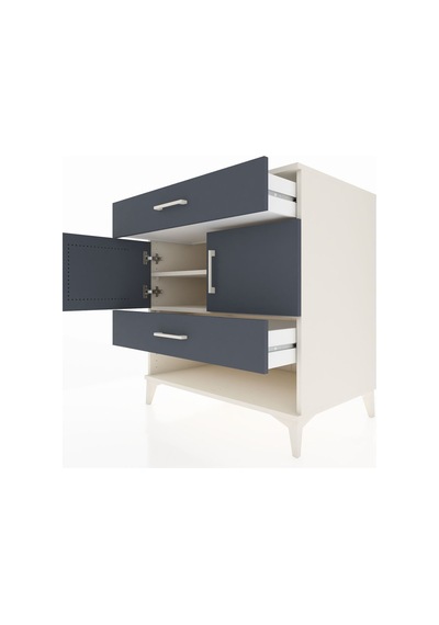 Kronos Şifonyer 2 Raflı 2 Çekmeceli 2 Kapaklı 88x59x96 Aytaşı-antrasit Aytası Kronos Şifonyer 2 Raflı 2 Çekmeceli 2 Kapaklı 88x59x96 Aytaşı-antrasit Aytası