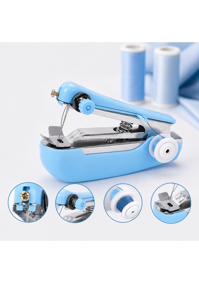 Taşınabilir Mini El Dikiş Makinesi Pratik Ev Tipi Sökük Dikme Aleti Stitch 1