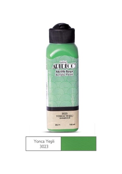 Akrilik Boya 140 Ml. Yonca Yeşili Yonca Yeşili
