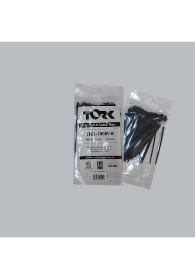 Tork Siyah Kablo Bağı 2,5x100