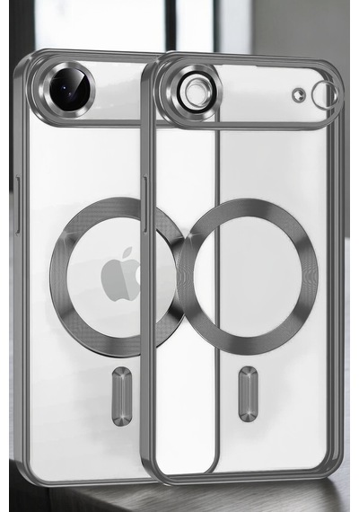 Apple Uyumlu iPhone 17 Air Kılıf Kamera Korumalı Sararma Yapmaz Magsafe Şarj Özellikli A++ Kalite Kapak