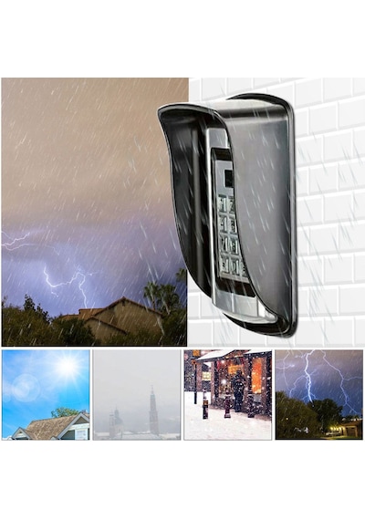 Rfid Waterproof Kabolu Kablosuz Kapı Zili Koruyucu Kapak
