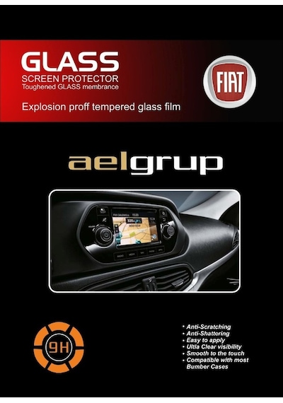 Fiat Fiorino 5 Inç Multimedya Ekran Koruyucu Cam