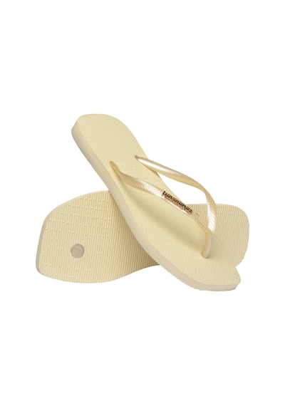 Havaianas Square Logo Metallıc Kadın Parmak Arası Terlik 4148257 4148257 9256 Krema