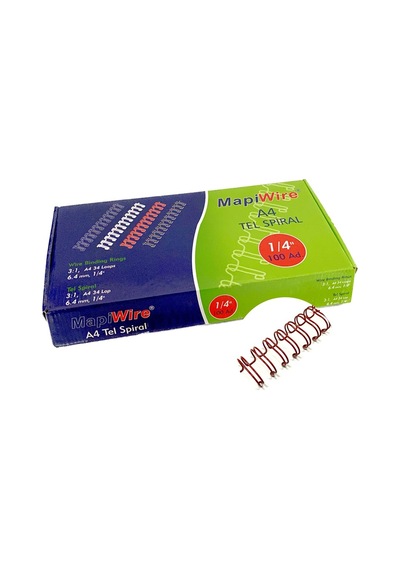 Mapiwire 1/4 Kutu Tel Kırmz 100 Ad.