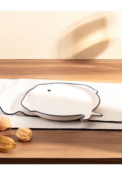 Madame Coco Marine 22 Cm Tabak Taba0000000119 Tabak-mavi/beyaz