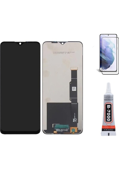 Tcl 20 Se Ekran Lcd Dokunmatik B7000 15ml Yapıştırıcı Ve Kırılmaz Cam İle Beraber Yc