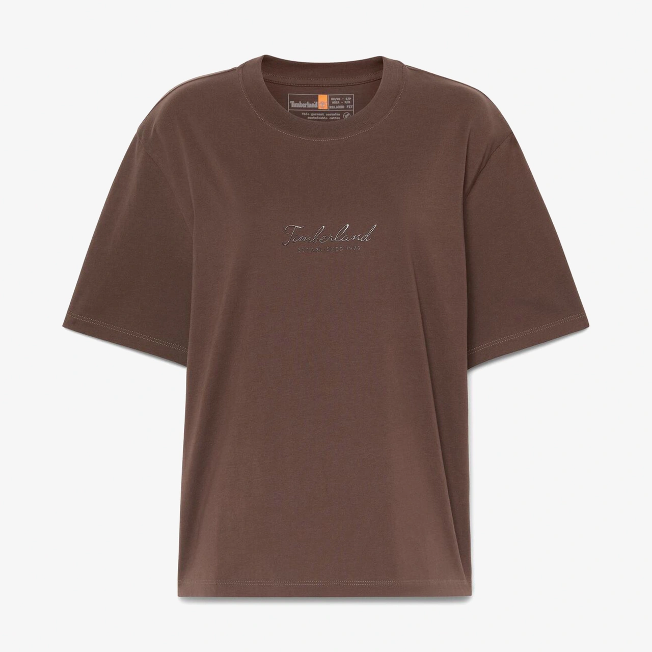 Timberland Lush Comfort Short-sleeve Kadın Kahverengi T-shirt Tb0a424b2431 Kahverengi