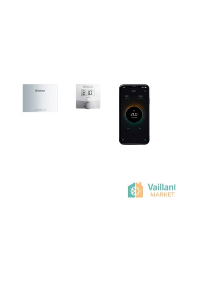 Vaillant Myvaıllant Smart Akıllı Kablosuz Oda Termostatı Wi-fi & Modülasyonlu