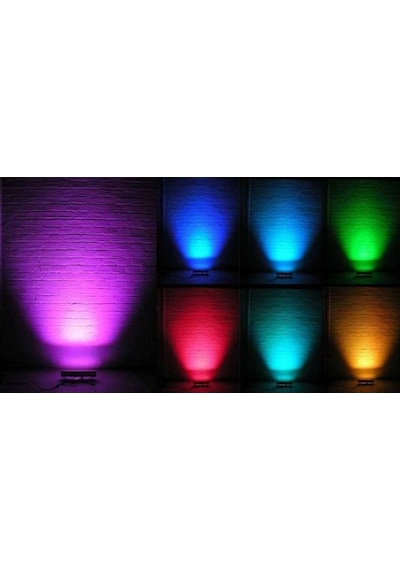 Arge Led Rgb Wallwasher Duvar Boyama 20 CM 6W