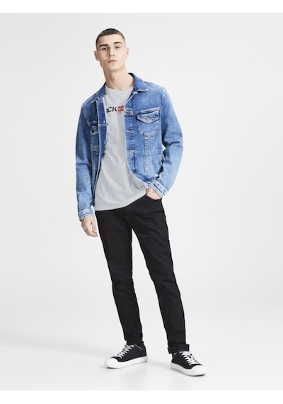 Jack & Jones Erkek T-Shirt 12137126 Beyaz