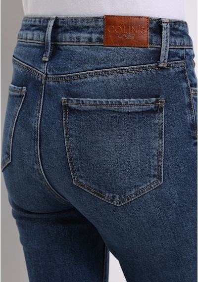 Colin's Colins Slim Fit Dar Paça Kadın İndigo Jean Pantolon Cl1077116 Q1.v1 Dn44620 Denim