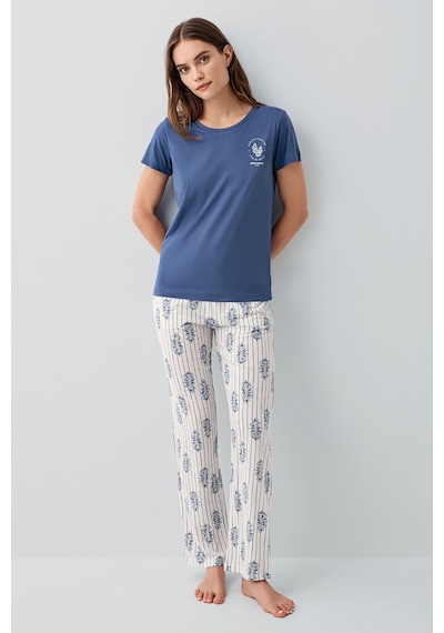 Pierre Cardin Kadın Lacivert Pijama Takım Pc9213-s-v1 Lacivert