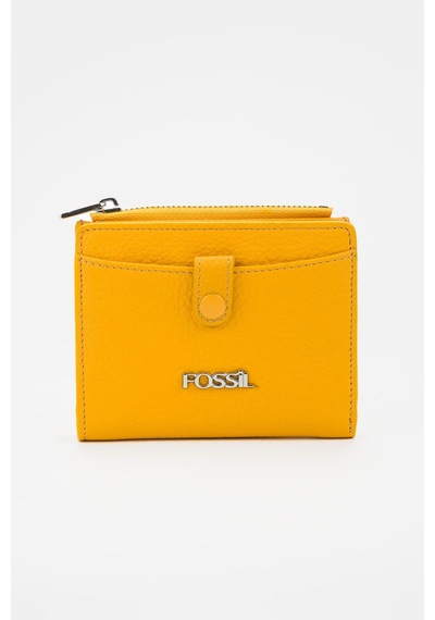 Fossil %100 Hakiki Deri El Portföyü Kartlık Sarı