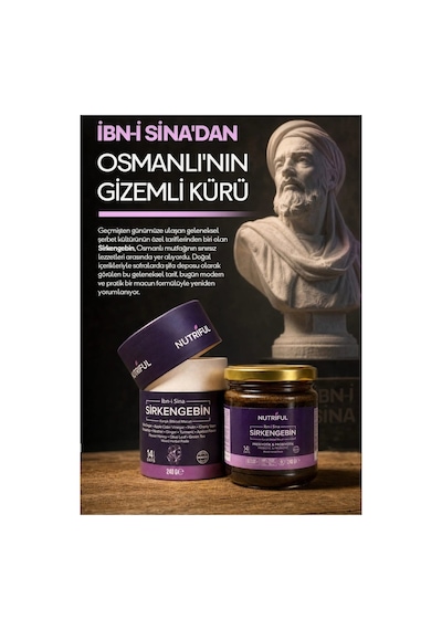 Nutriful Ibn-i Sina Sirkengebin Prebiyotik Macunu