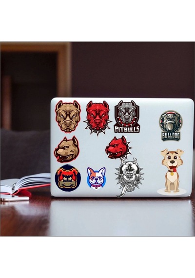 Timsah Sticker Set-1 8 Parça Telefon, Tablet, Defter, Laptop Sticker