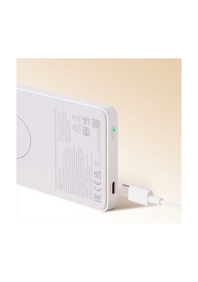 Xiaomi Magnetic Powerbank 5000mah Blance White Beyaz