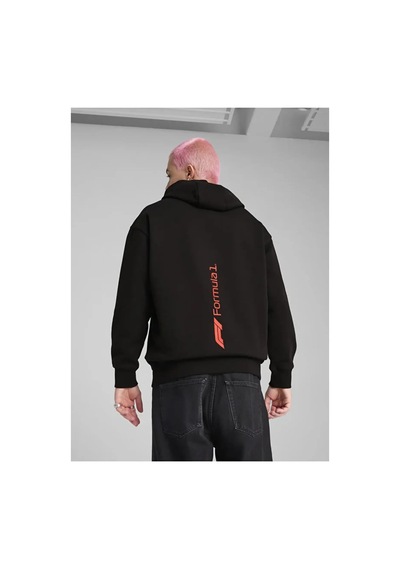 Puma F1 Ess+ Graphic Hoodie Siyah Erkek Hoodie