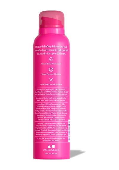 Athena Club Super Pink Tüm Vücut Sprey Deodorant 113gr