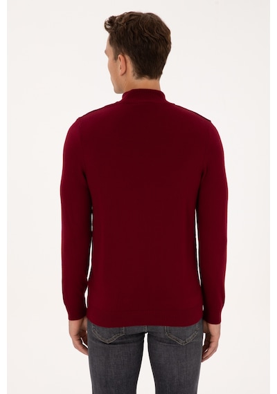 U.s. Polo Assn. Erkek Bordo Kazak /triko 50315037-vr014 Bordo