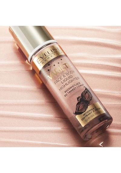 Eveline Cosmetics Variete Likit Vegan Highlighter 01 Champagne Gold 30 ML