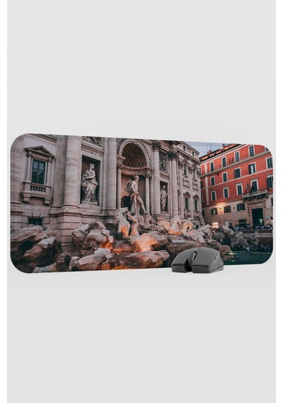 Roma İtalya V2 70x30 Xl Gaming Kauçuk Kaymaz Taban Mouse Pad Fare Altlığı