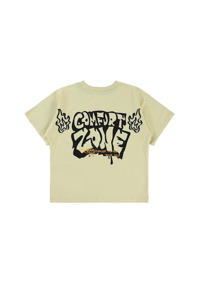 Civil Boys Comfort Zone Baskılı 10-13 Yaş Tişört Taş