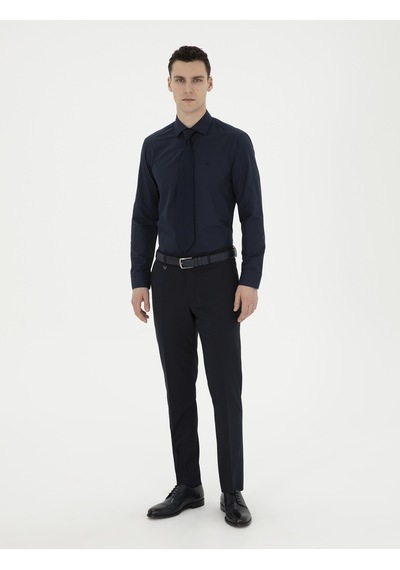 Pierre Cardin Erkek Lacivert Gömlek Basic 50285562-vr033 Lacivert