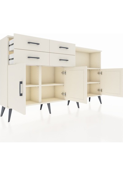 Arges Konsol 4 Raflı 4 Çekmeceli 4 Kapaklı 176x30x99 Aytaşı-aytaşı Aytası - Aytası Arges Konsol 4 Raflı 4 Çekmeceli 4 Kapaklı 176x30x99 Aytaşı-aytaşı Aytası - Aytası