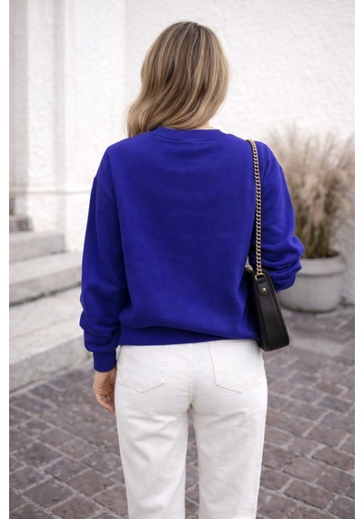 Cloudymood Unisex Kadın Oversize Sweatshirt Basic Bisiklet Yaka Uzun Kollu Günlük Rahat Sweat İndigo - 843911129 İndigo Cloudymood Unisex Kadın Oversize Sweatshirt Basic Bisiklet Yaka Uzun Kollu Günlük Rahat Sweat İndigo - 843911129 İndigo