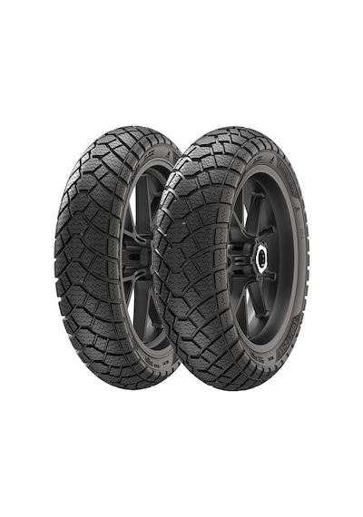 Anlaş 3.50-10 90/90-12 Mondial Fury 110 Ön Arka Kışlık Lastik