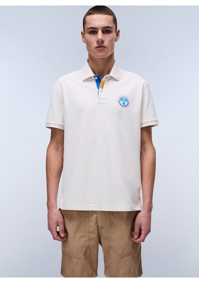 Napapijri Napapıjrı Beyaz E-clanıs Ss Erkek T-shirt Np0a4ıd3n1a1