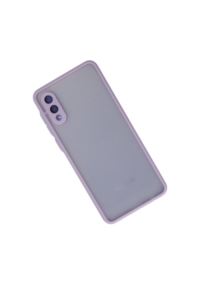 Samsung Galaxy Uyumlu - A02 Kılıf Montreal Silikon Kapak - Mor