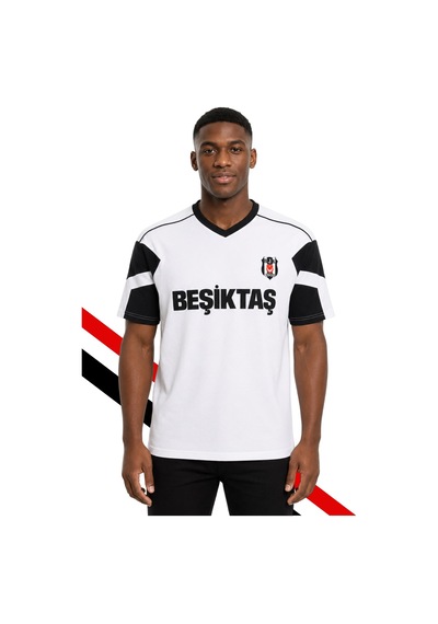 Beşiktaş Unısex T-shırt Beyaz
