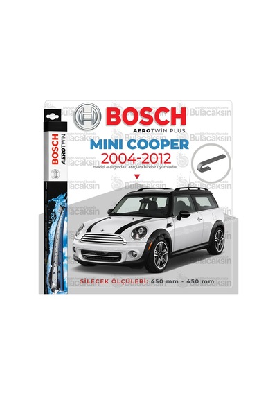 Mini Cooper Muz Silecek Takımı 2004-2012 Bosch Aerotwin N11.3995
