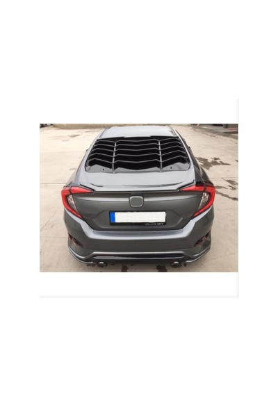 Honda Civic Fc5 Uyumlu Arka Cam Kaplama Cam Vizörü 2016-20