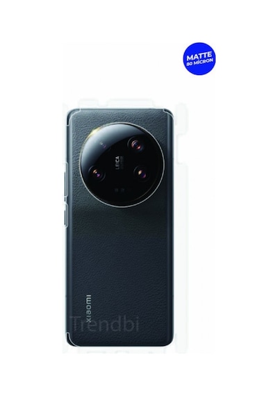 Xiaomi Uyumlu 13 Ultra Mat Arka Ve Yan Kaplama Tpu Film