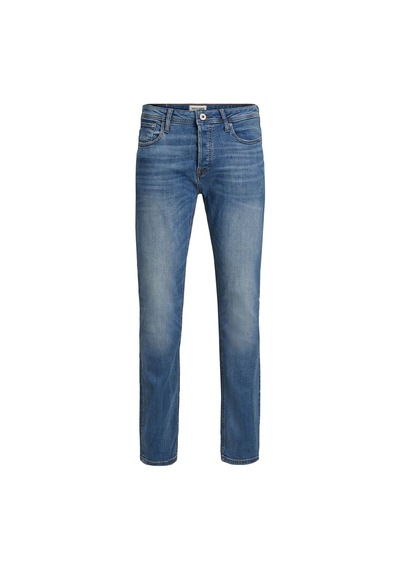 Jack & Jones Erkek Tim 781 Slim Fit Jean 12146866 Blue Denim
