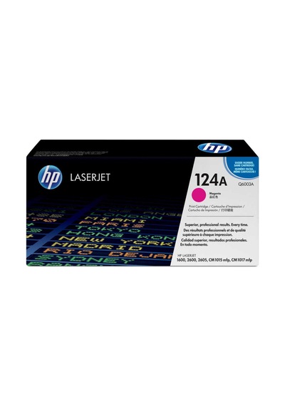 Hp Q6003a 124a Kırmızı  Toner