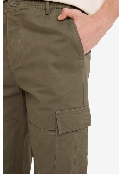 Defacto Regular Jogger Kargo Cepli Gabardin Pantolon C9163ax26spkh361 Haki-kh361