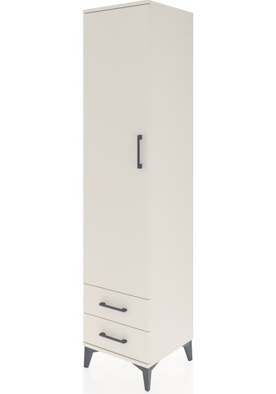 Hyperion Dolap 2 Raflı 2 Çekmeceli Tek Askılı 44x44x195 Aytaşı-aytaşı Aytası